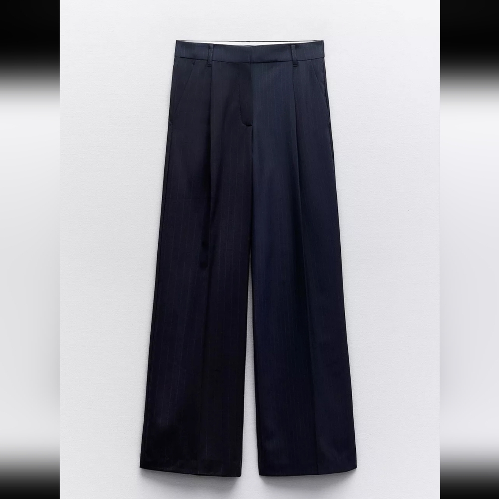 Zara Pinstripe Pants